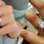 moissanite vs diamond ring