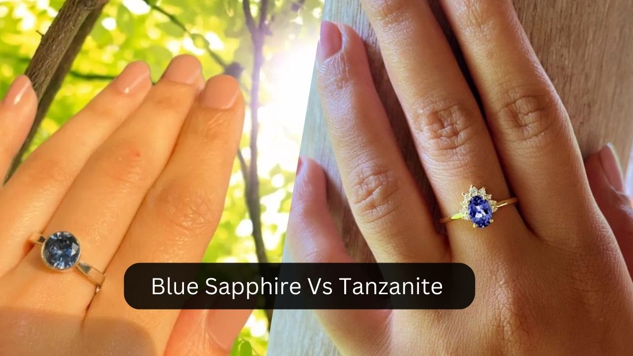 Blue Sapphire vs Tanzanite