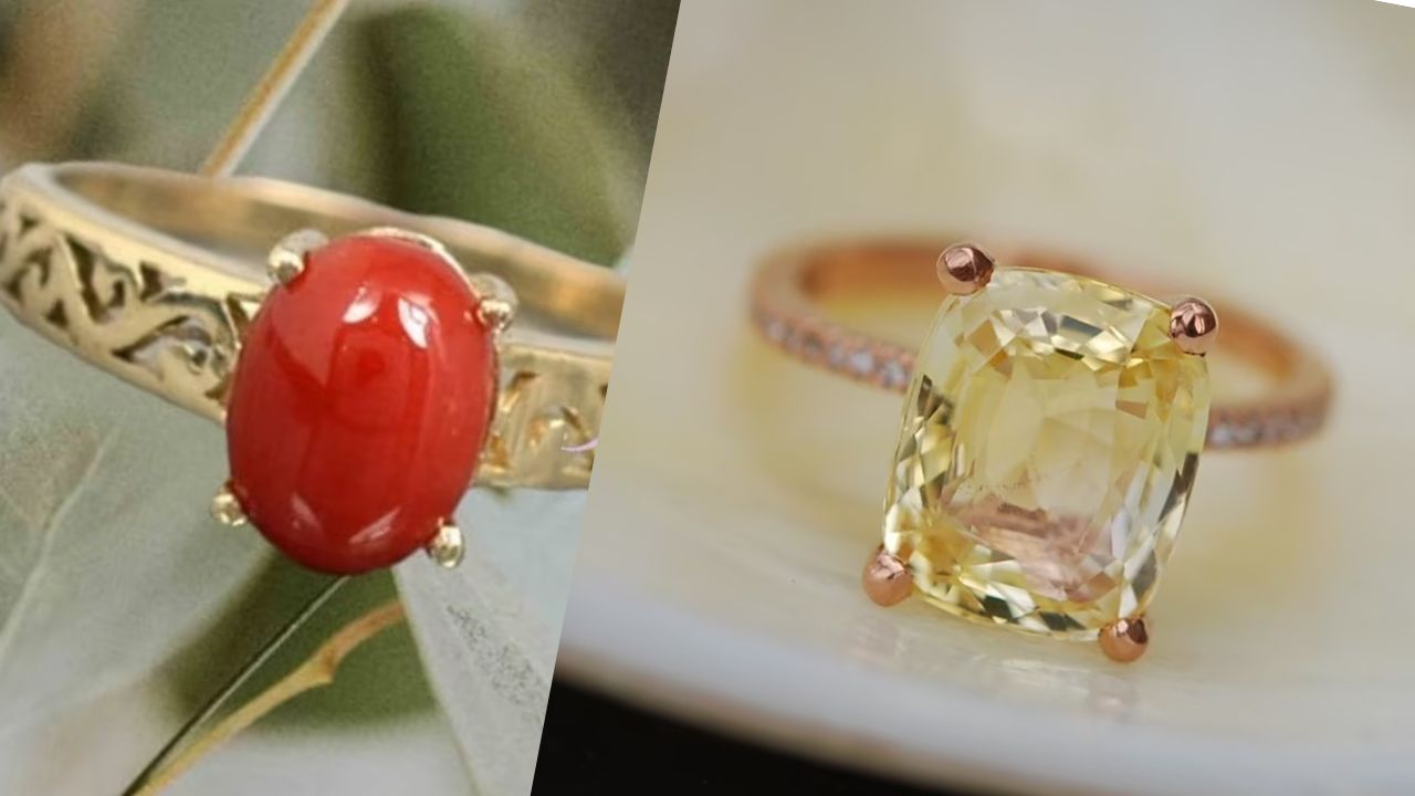 Red Coral Vs Yellow Sapphire