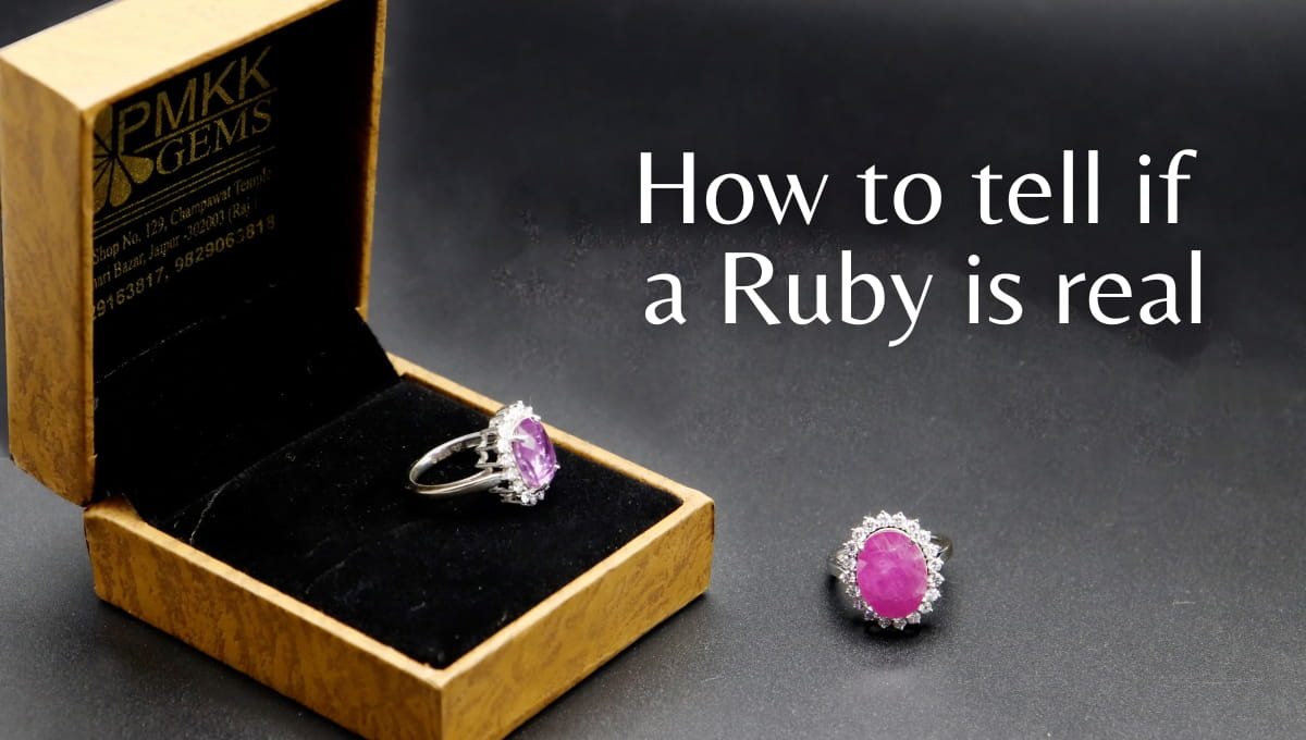 ways to tell if a ruby is real