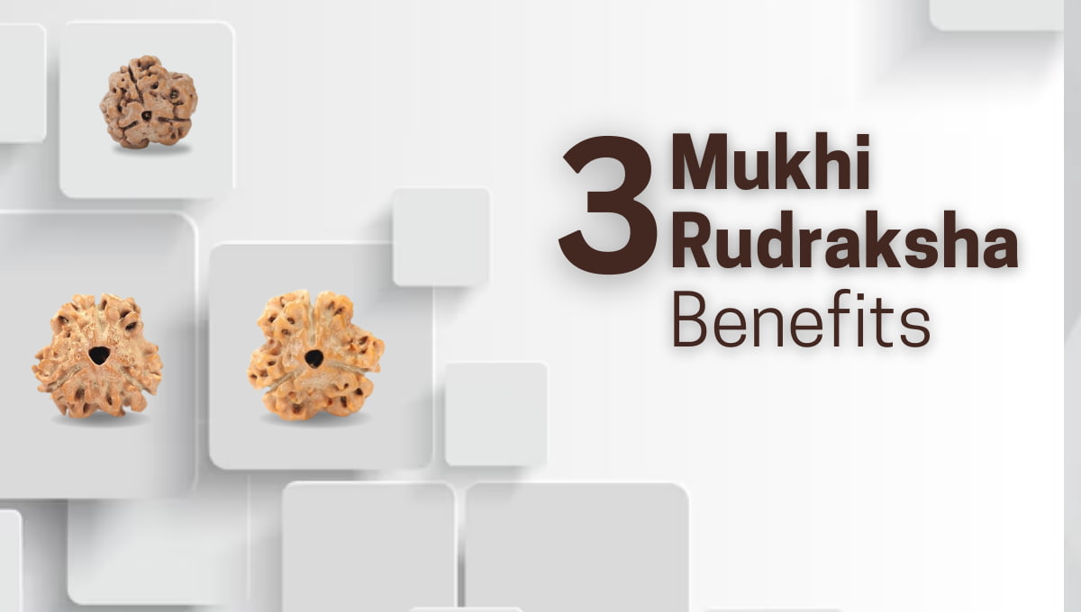 benefits of 3 mukhi rudraksha
