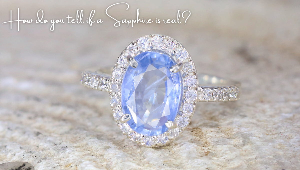 how to tell if a sapphire is real