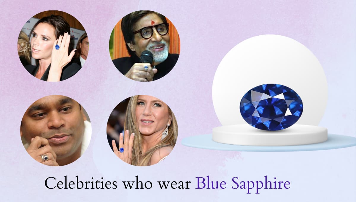 Celebrities Who Wear Blue Sapphire