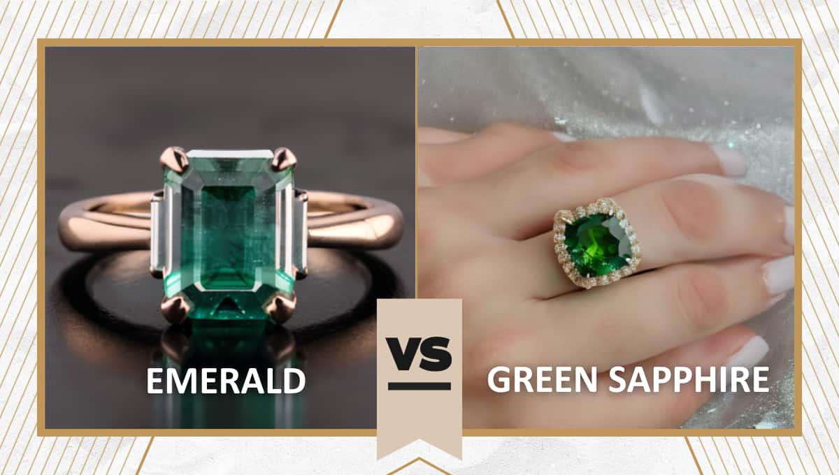 Emerald vs Green Sapphire comparison