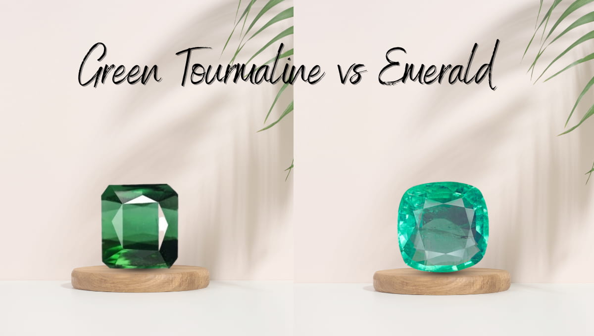 Green Tourmaline vs Emerald