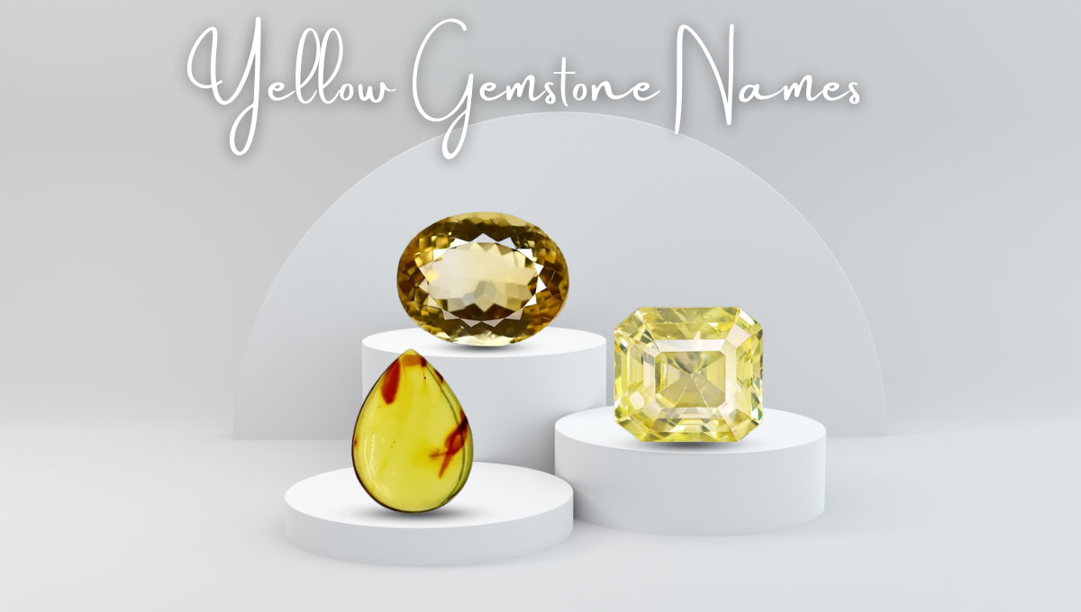 Yellow Gemstone Names list