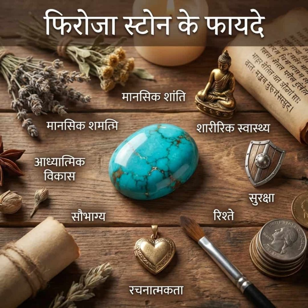 फिरोजा स्टोन के फायदे