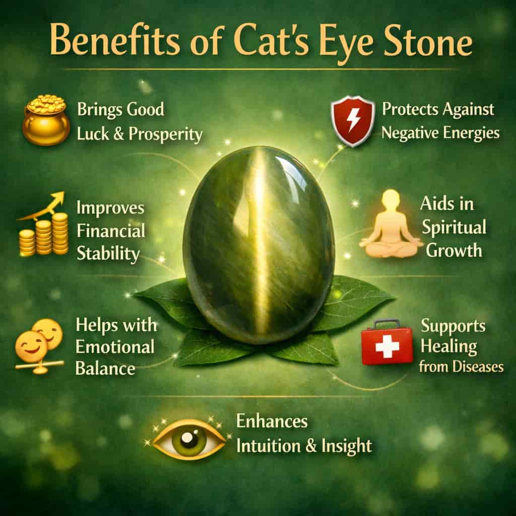 लहसुनिया रत्न के फायदे