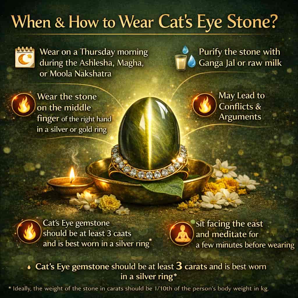 लहसुनिया कब और कैसे धारण करें?