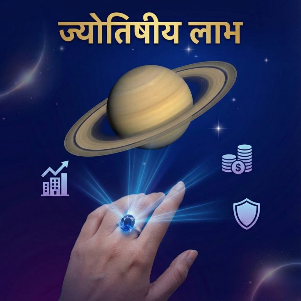 नीलम रत्न के ज्योतिषीय लाभ