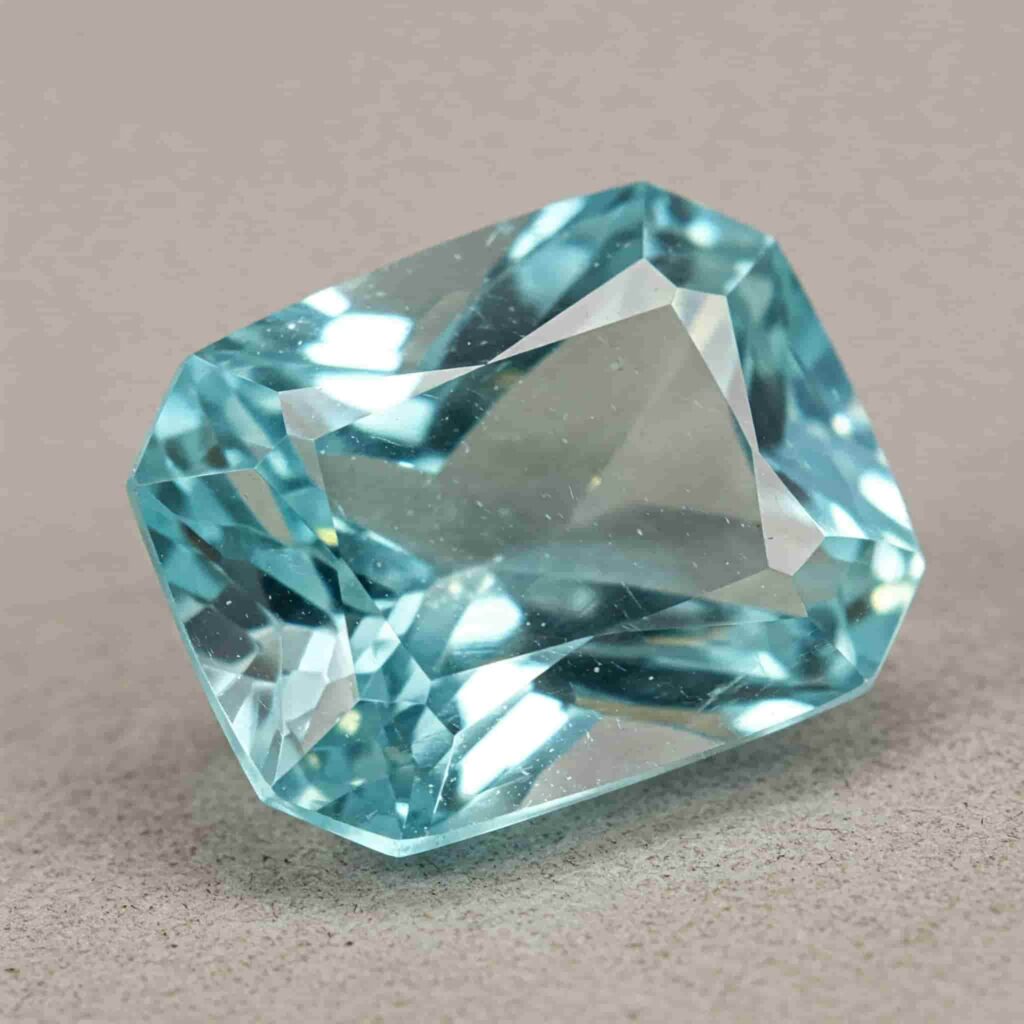 aquamarine crystal for good luck and success