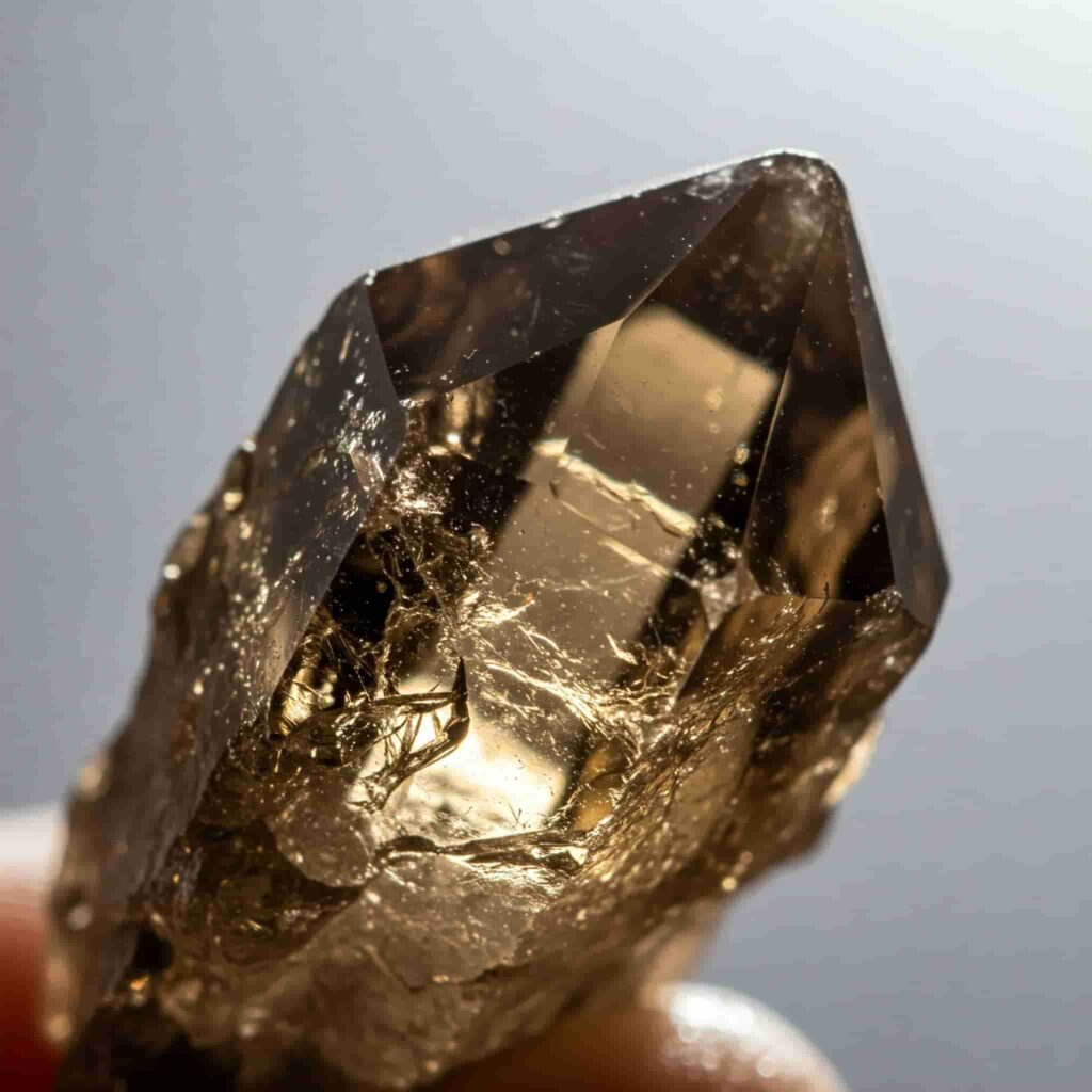 smokey quartz for success and fame