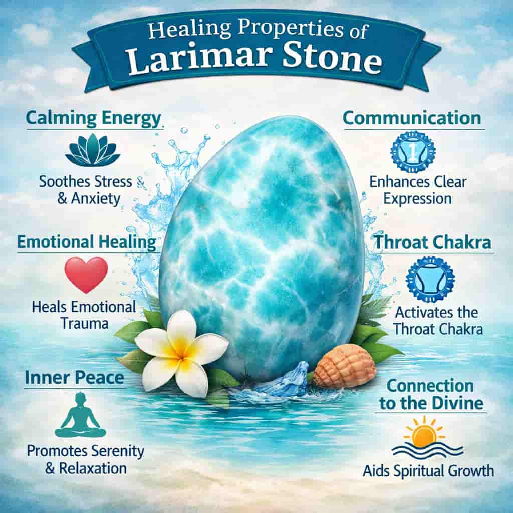 image about Healing Properties of Larimar Stone