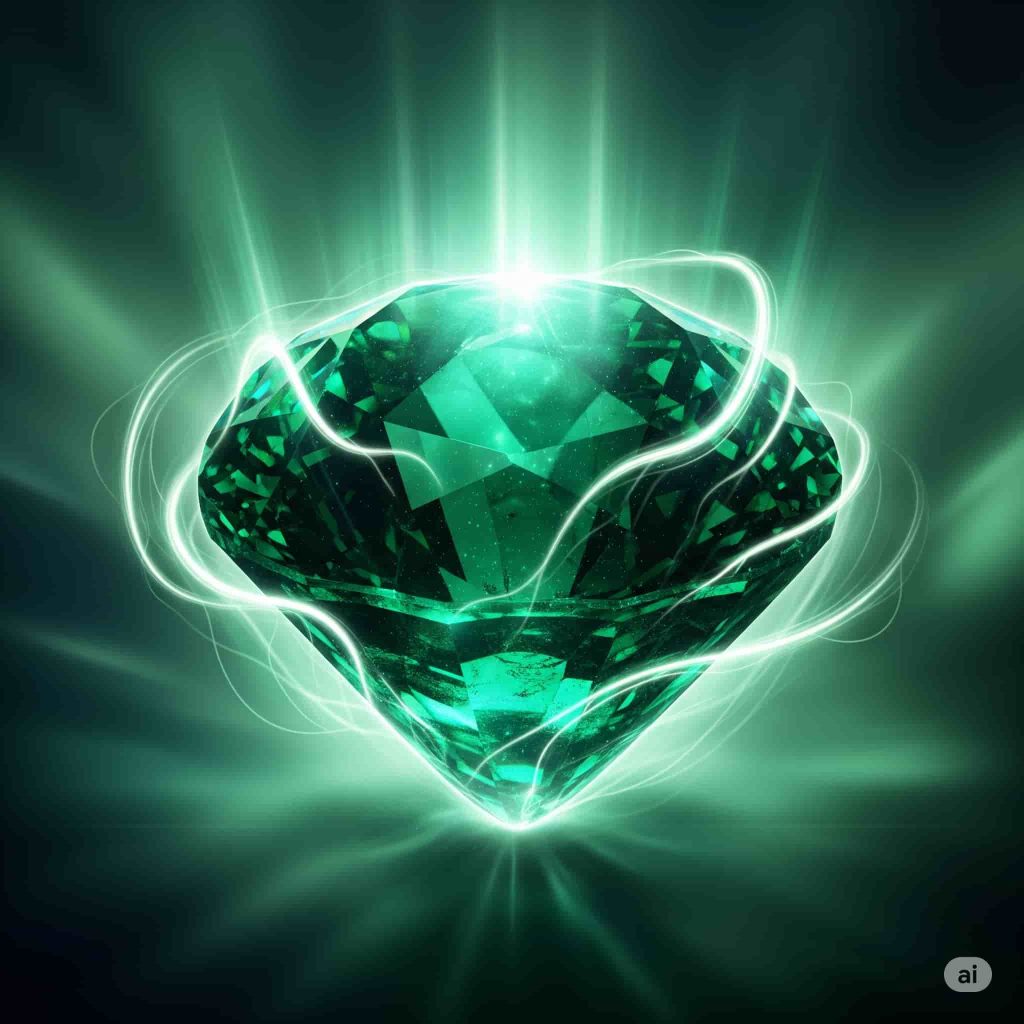 energize emerald gemstone via different methods