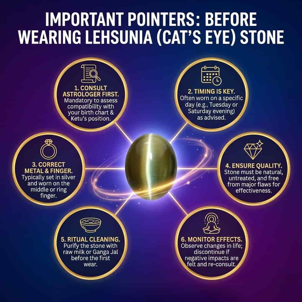 Keep in Mind Before Wearing Lehsunia Stone