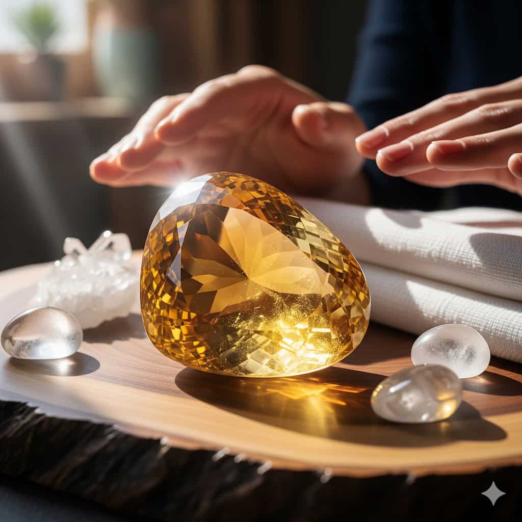 citrine as healing crystal