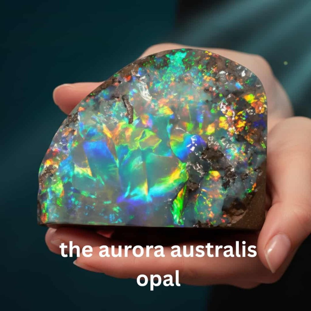 The Aurora Australis opal