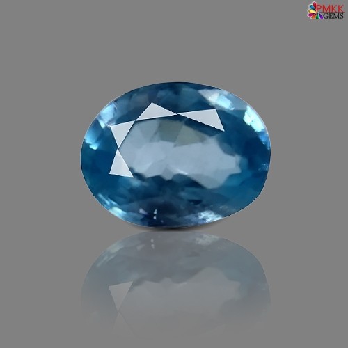 Blue Zircon Stone 3.68 Carat