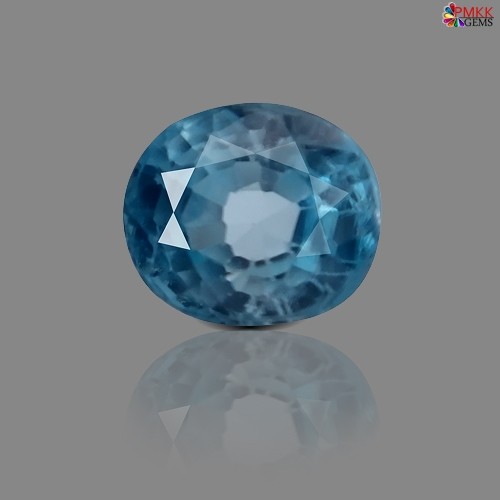 Blue Zircon Stone 2.80 Carat