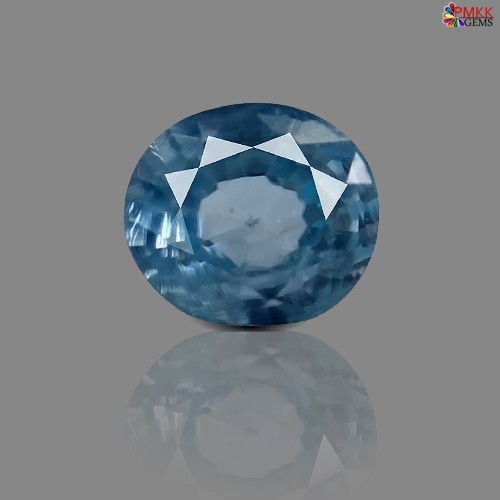 Blue Zircon Stone 3.04 Carat