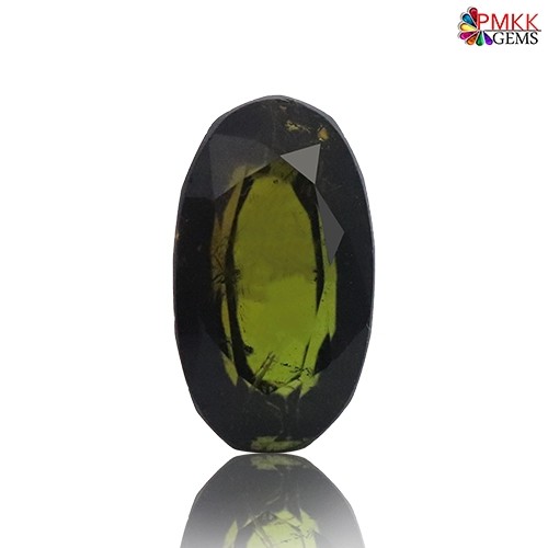 Green Tourmaline Stone 3.67 Carat