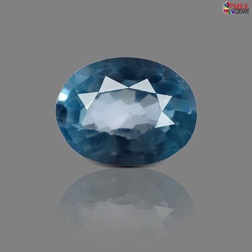 Blue Zircon Stone 2.81 Carat