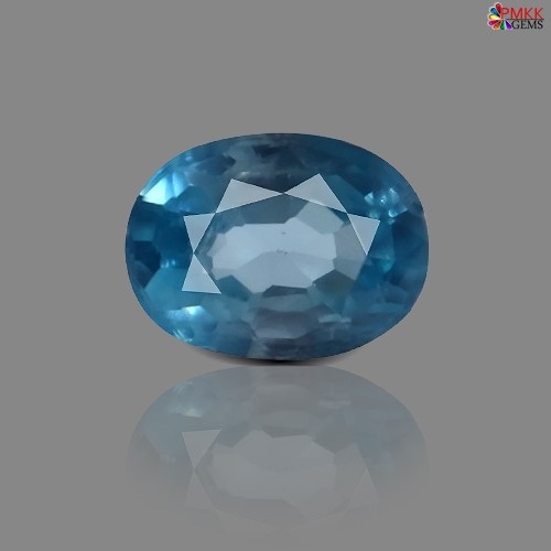 Blue Zircon Stone 2.66 Carat
