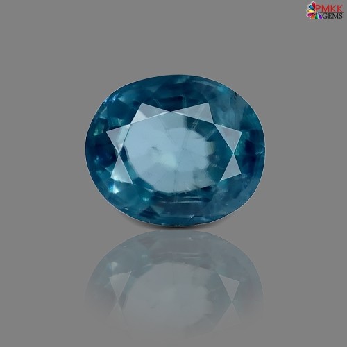 Blue Zircon Stone 2.87 Carat