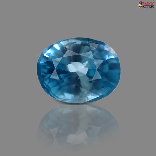 Blue Zircon Stone 2.75 Carat