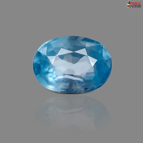 Blue Zircon Stone 2.71 Carat