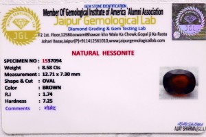 Ceylon Hessonite (Gomed)