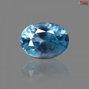 Blue Zircon Stone 2.58 Carat
