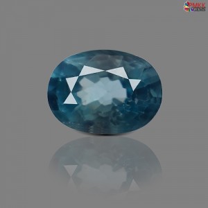 Blue Zircon Stone 2.71 Carat