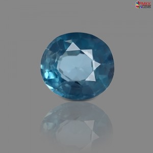Blue Zircon Stone 2.15 Carat