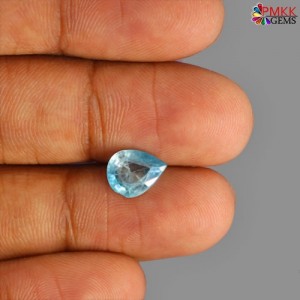 Blue Zircon Stone 3.23 Carat