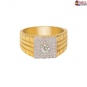18K  Gold Diamond Engagement Ring 