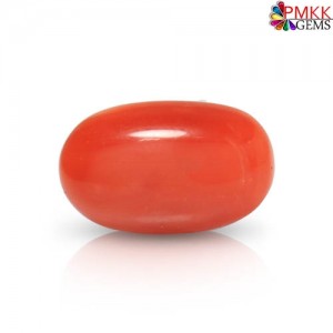 Japanese Red Coral Stone 5.84 Carat