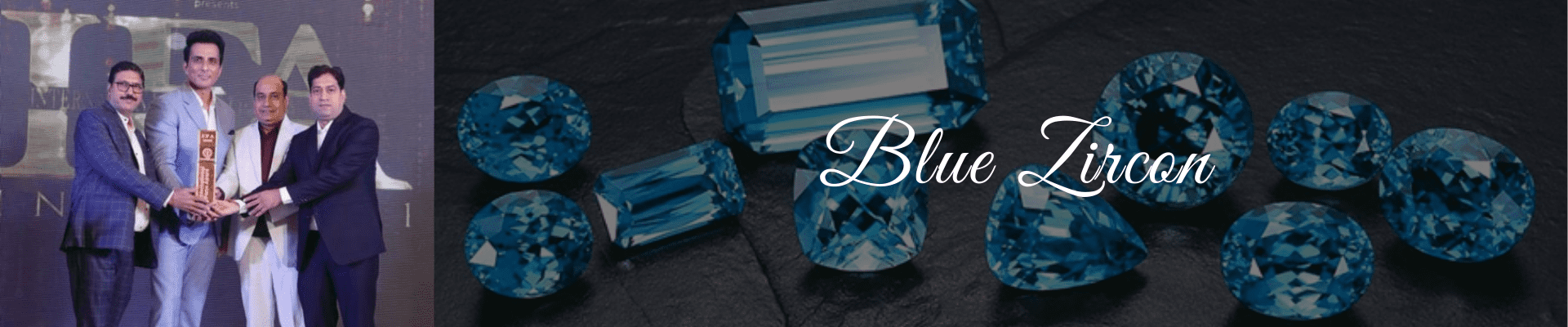 Natural Blue Zircon | Blue Zircon Gemstone | Blue Zircon Stone |