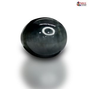 Natural Black Quartz Cat's Eye