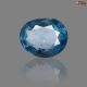 Blue Zircon Stone 2.90 Carat