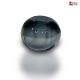 Natural Black Quartz Cat's Eye