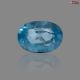 Blue Zircon Stone 3.44 Carat