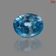 Blue Zircon Stone 2.75 Carat