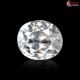 White Zircon Stone 5.55 Carat