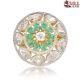 Emerald and Diamond Cocktail Ring 